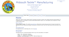 Desktop Screenshot of midsouthtackle.com