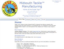 Tablet Screenshot of midsouthtackle.com